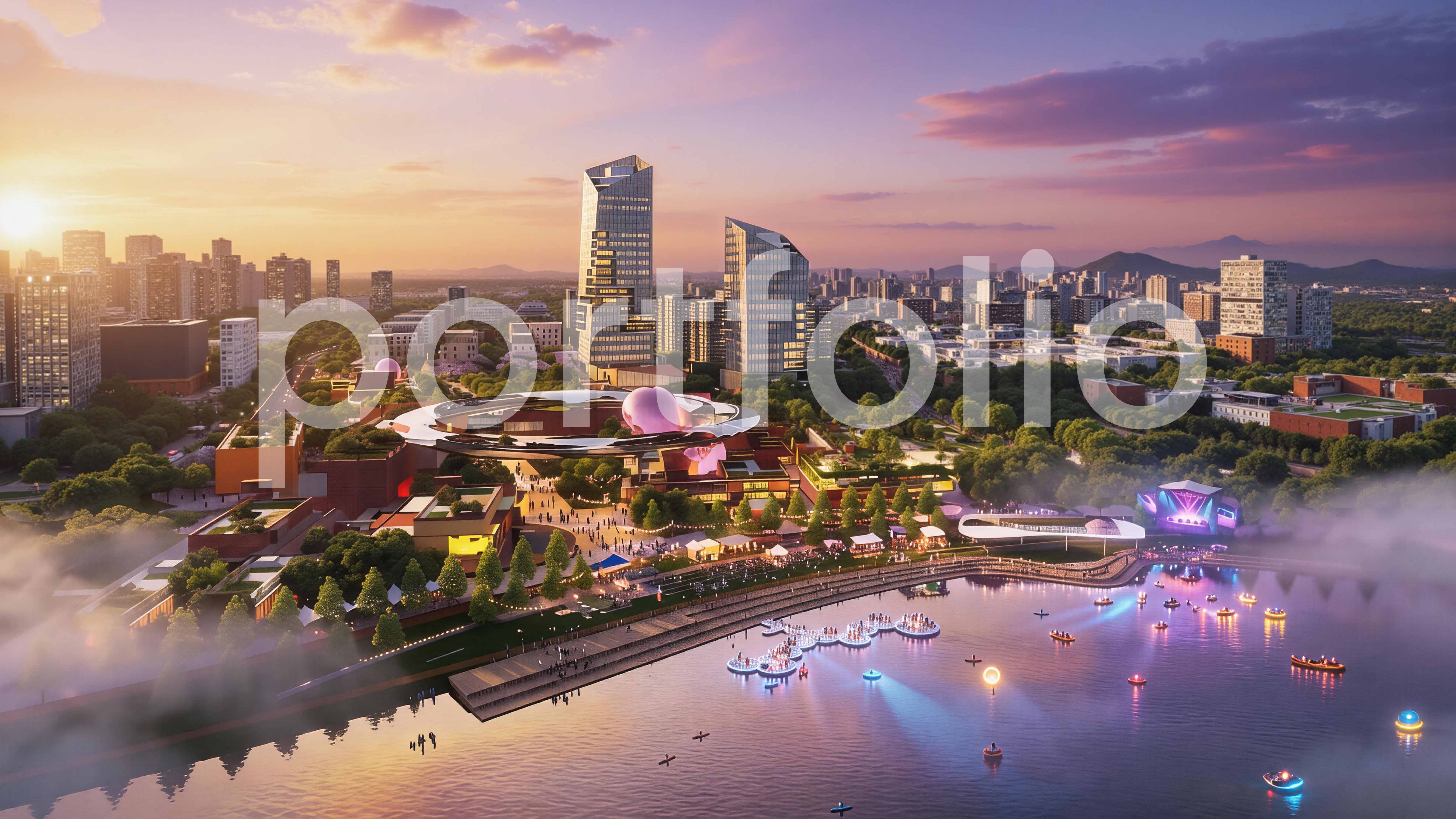 光明茅洲河中央水岸城市设计